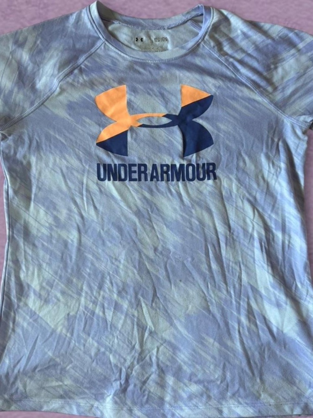Under Armour purple sportswear top